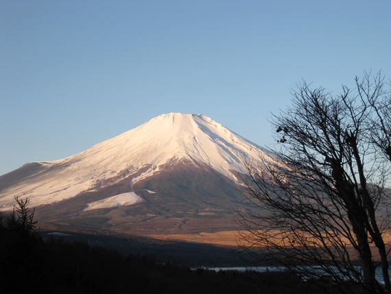 富士山の朝焼け3