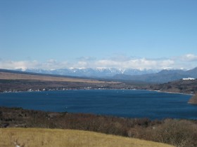 山中湖の風景